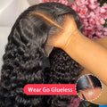 Human Hair 13x6 Deep Glueless Wave Lace Frontal Wigs
