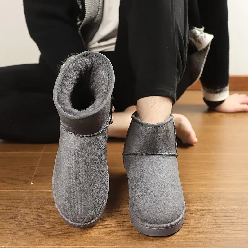 women Warmed Suede Winter Boots