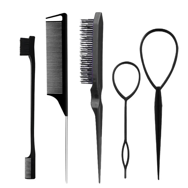 3-10pcs Hair Styling Comb Set Teasing Hair Brush.
