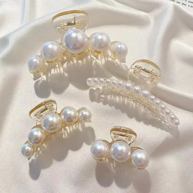 Pearl Hair Claws for Women.