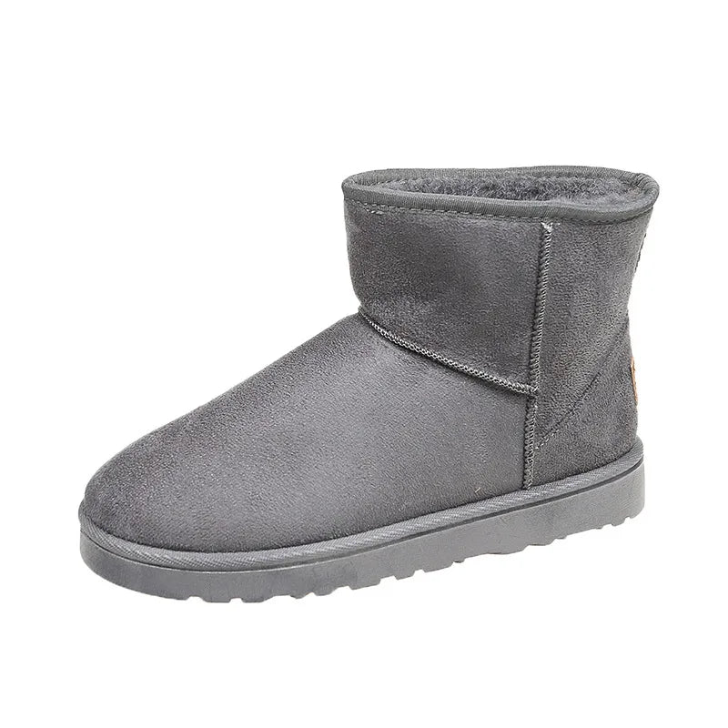 women Warmed Suede Winter Boots