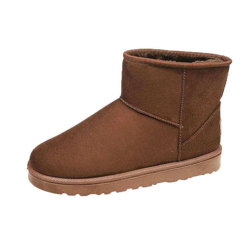 women Warmed Suede Winter Boots