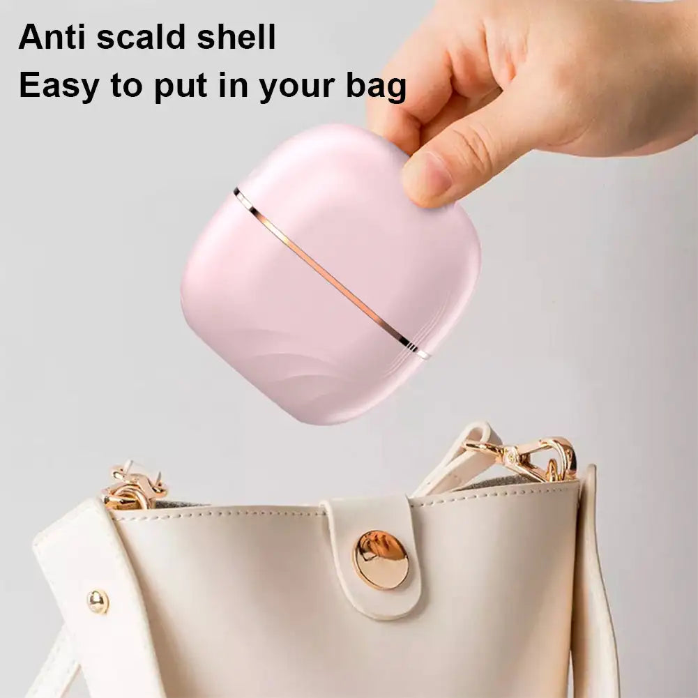 Mini Wireless Charging Portable  Hair Straightening Comb