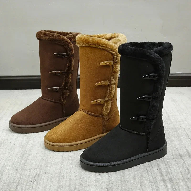 Waterproof  warm Women's Snow boots