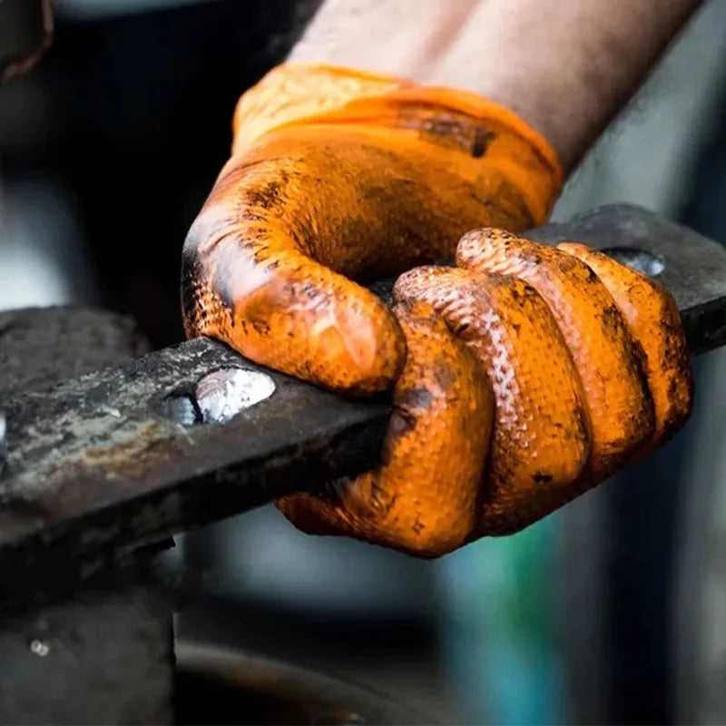 2-100PCS Heavy Duty Disposable Nitrile Gloves