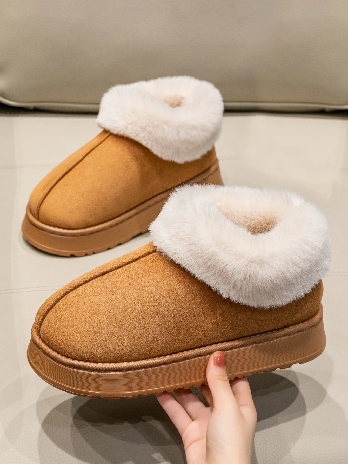 Women's  Fluffy Fashion Snow Boots