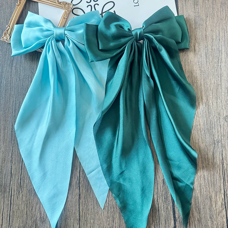 Bow Ribbon Hair Clip for Women