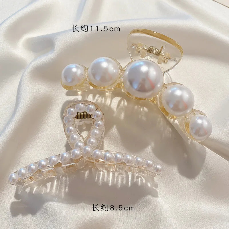 Pearl Hair Claws for Women.