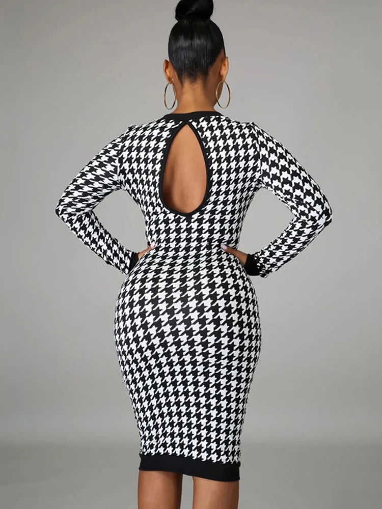 Women  Hollow Out Bodycon